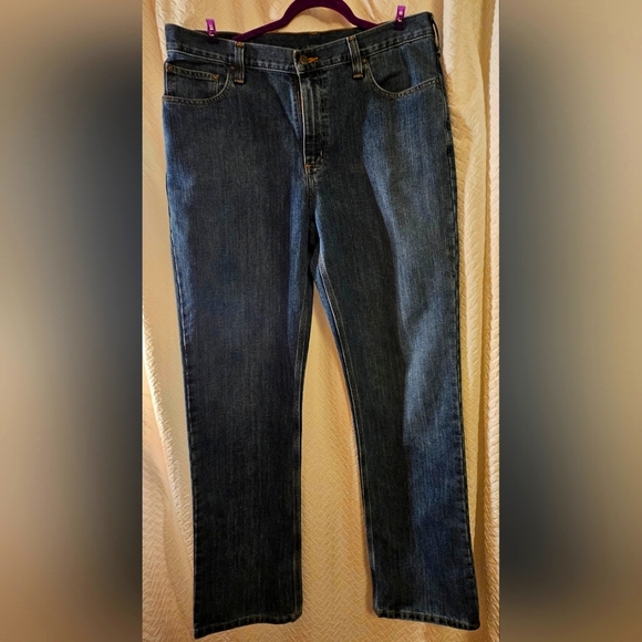 Carhartt Mens Denim Jean 36X34 - Picture 2 of 9